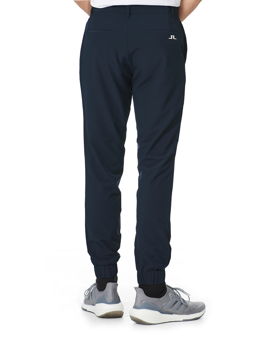 Men | Trousers | J.Lindeberg | Cuff Jogger Golf Pants JL Navy