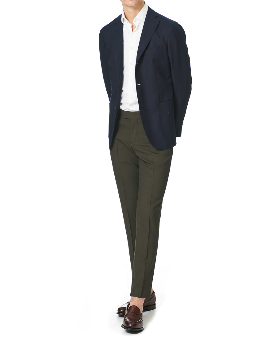 Men | Trousers | Tiger of Sweden | Tordon Trousers Olive Extreme