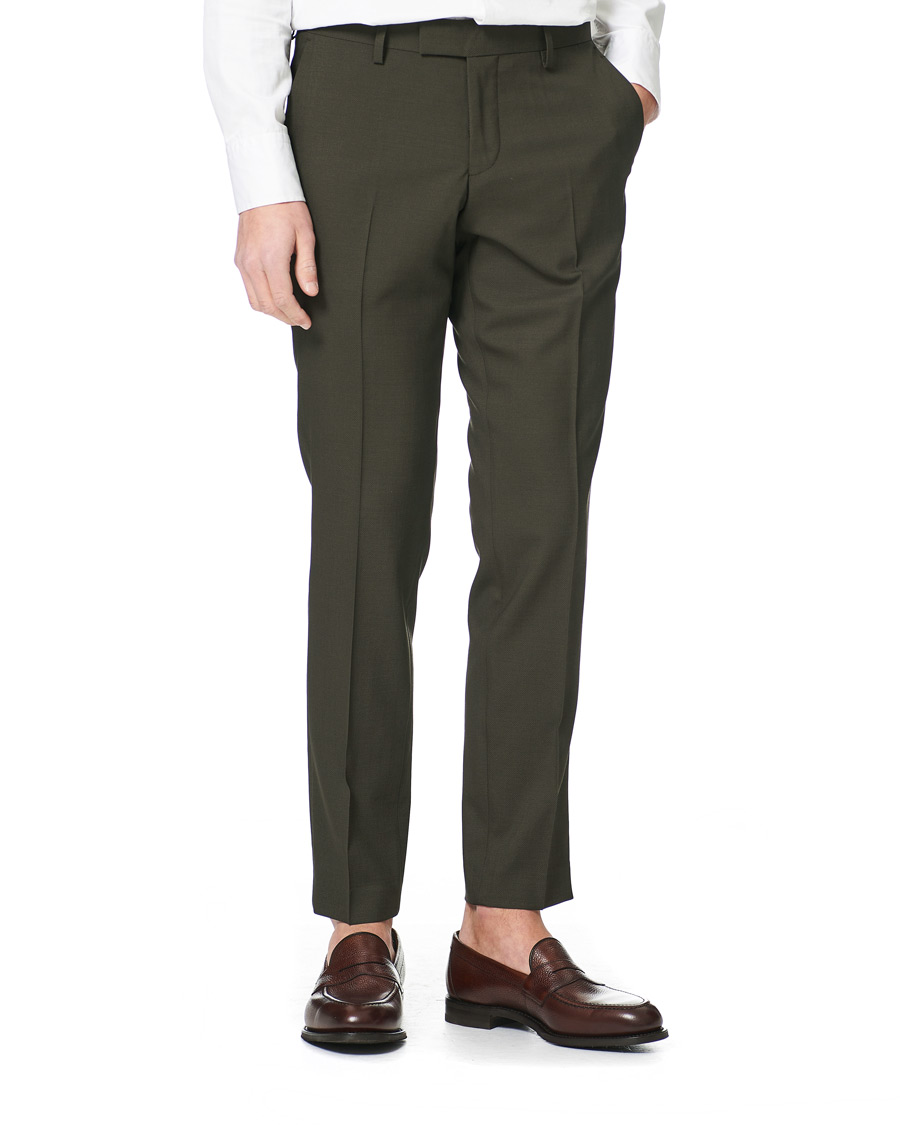 Men | Trousers | Tiger of Sweden | Tordon Trousers Olive Extreme