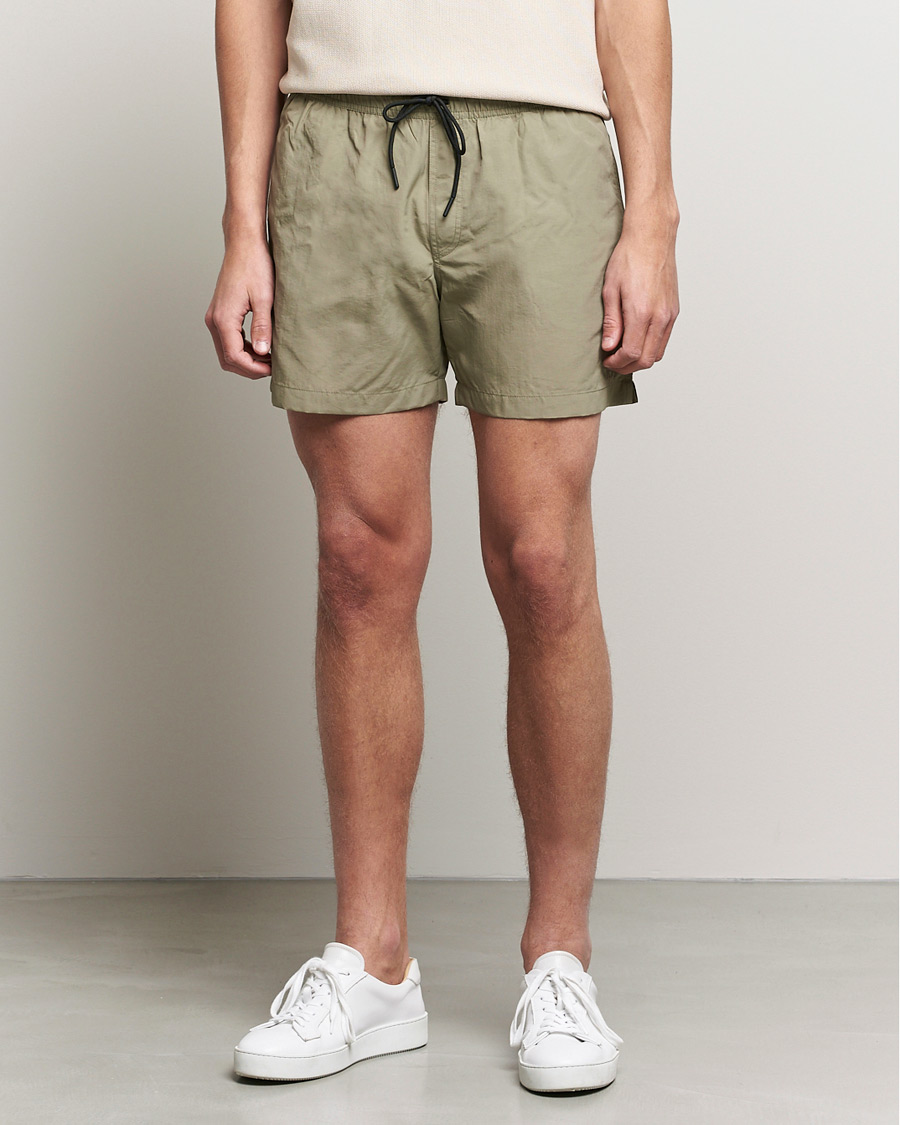 Men | Swimwear | Tiger of Sweden | Sjo Swim Shorts Light Khaki