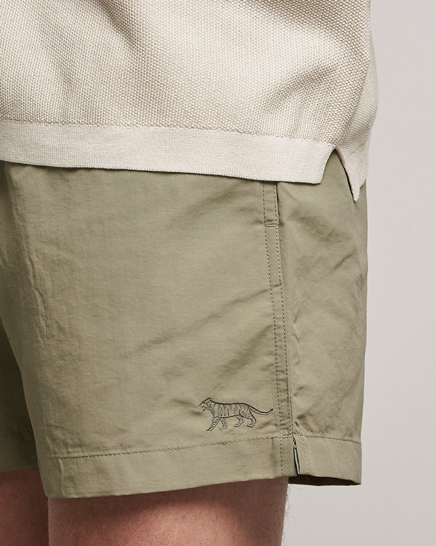 Men | Swimwear | Tiger of Sweden | Sjo Swim Shorts Light Khaki