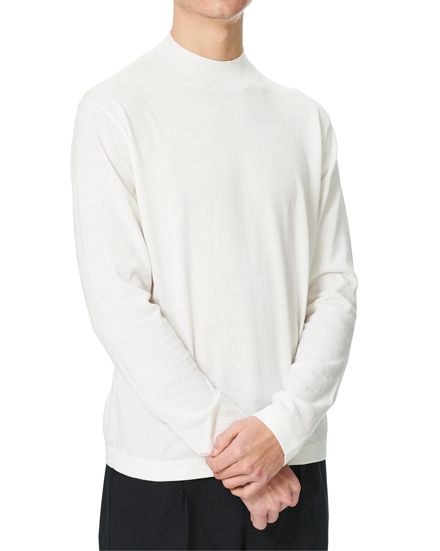 Men | Sweaters & Knitwear | Tiger of Sweden | Tern Knitted Sweater Pure White