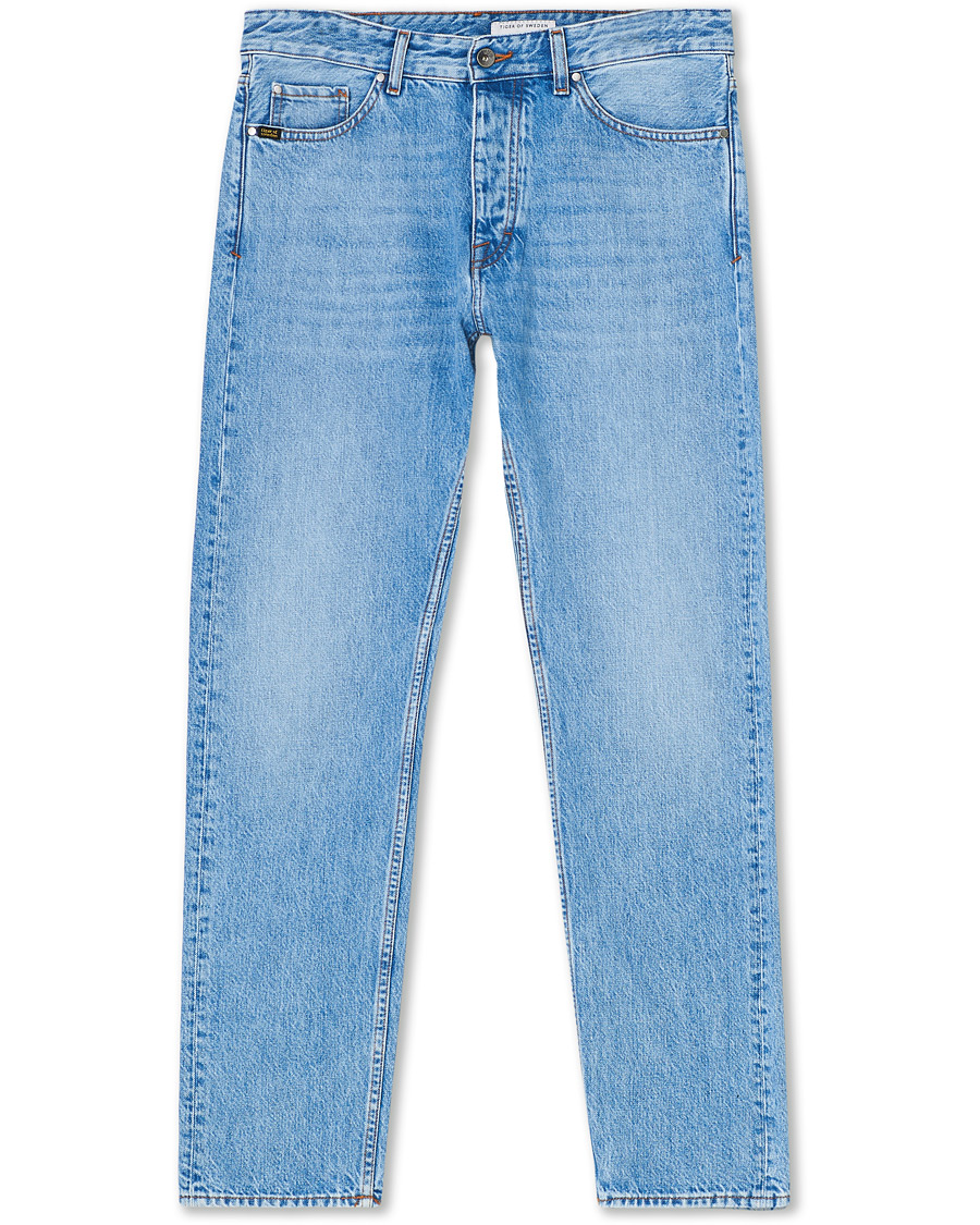 Men | Jeans | Tiger of Sweden | Nico Cotton Jeans Light Blue