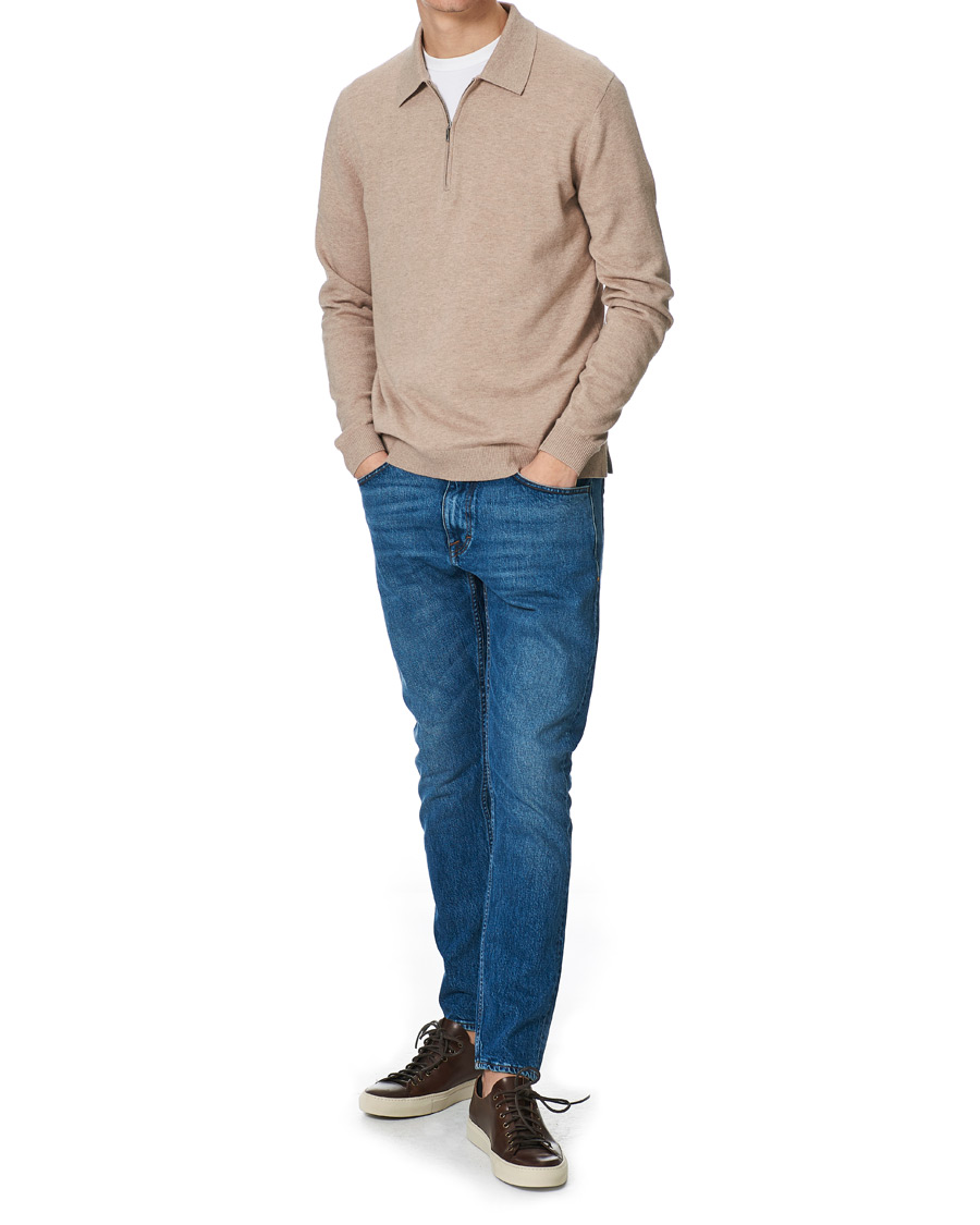 Men | Jeans | Tiger of Sweden | Pistolero Stretch Cotton Jeans Royal Blue