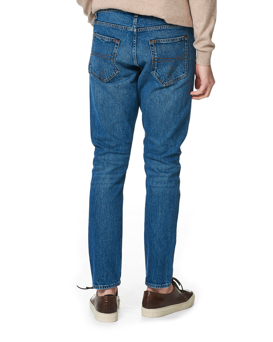 Men | Jeans | Tiger of Sweden | Pistolero Stretch Cotton Jeans Royal Blue
