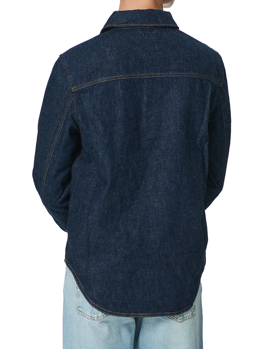 Men | Coats & Jackets | Tiger of Sweden | Get Organic Cotton Denim Jacket Midnight Blue