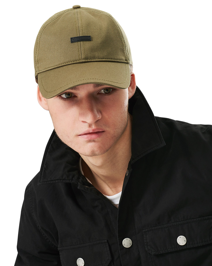 Men | Tiger of Sweden Hent Logo Cap Light Khaki | Tiger of Sweden | Hent Logo Cap Light Khaki