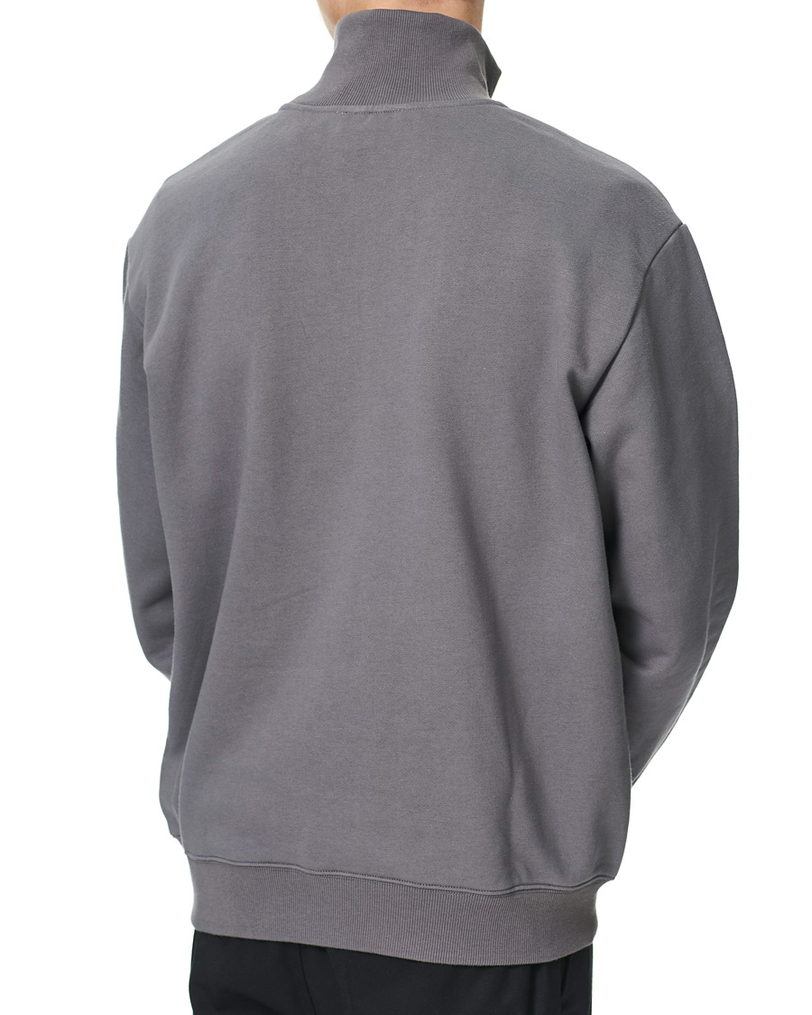 Men | Sweaters & Knitwear | Tiger of Sweden | Marlon Half Zip Sweater Stone Grey