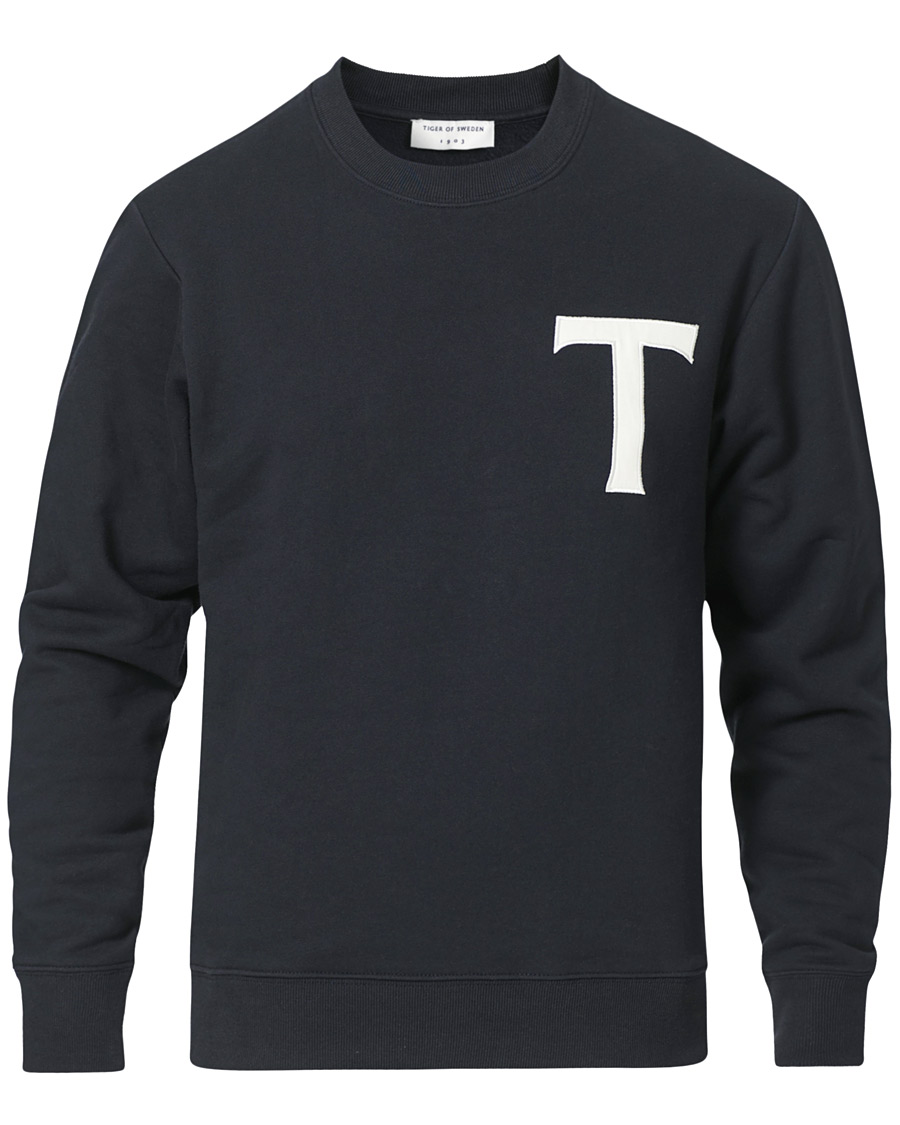 Men | Sweaters & Knitwear | Tiger of Sweden | Emerson Sweatshirt Light Ink