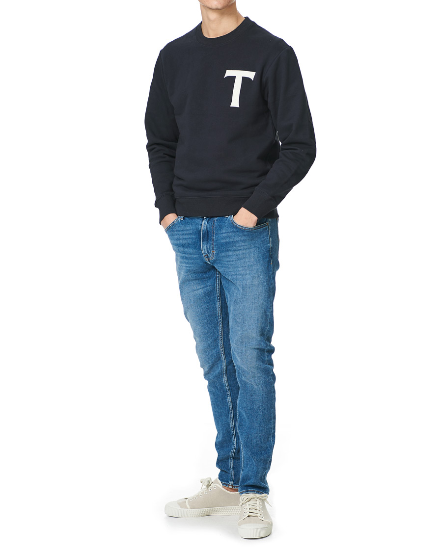 Men | Sweaters & Knitwear | Tiger of Sweden | Emerson Sweatshirt Light Ink