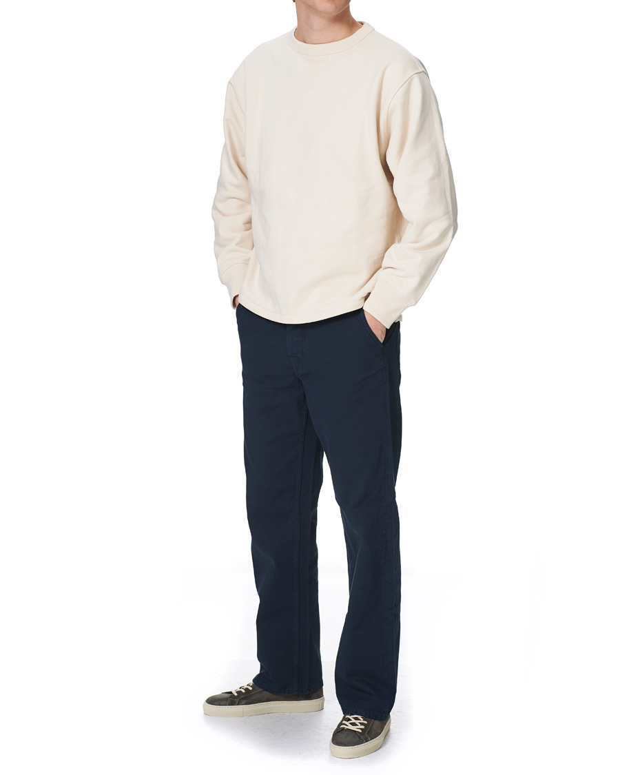 Men | Sweaters & Knitwear | Levi's Made & Crafted | Crew Neck Sweatshirt Oatmeal