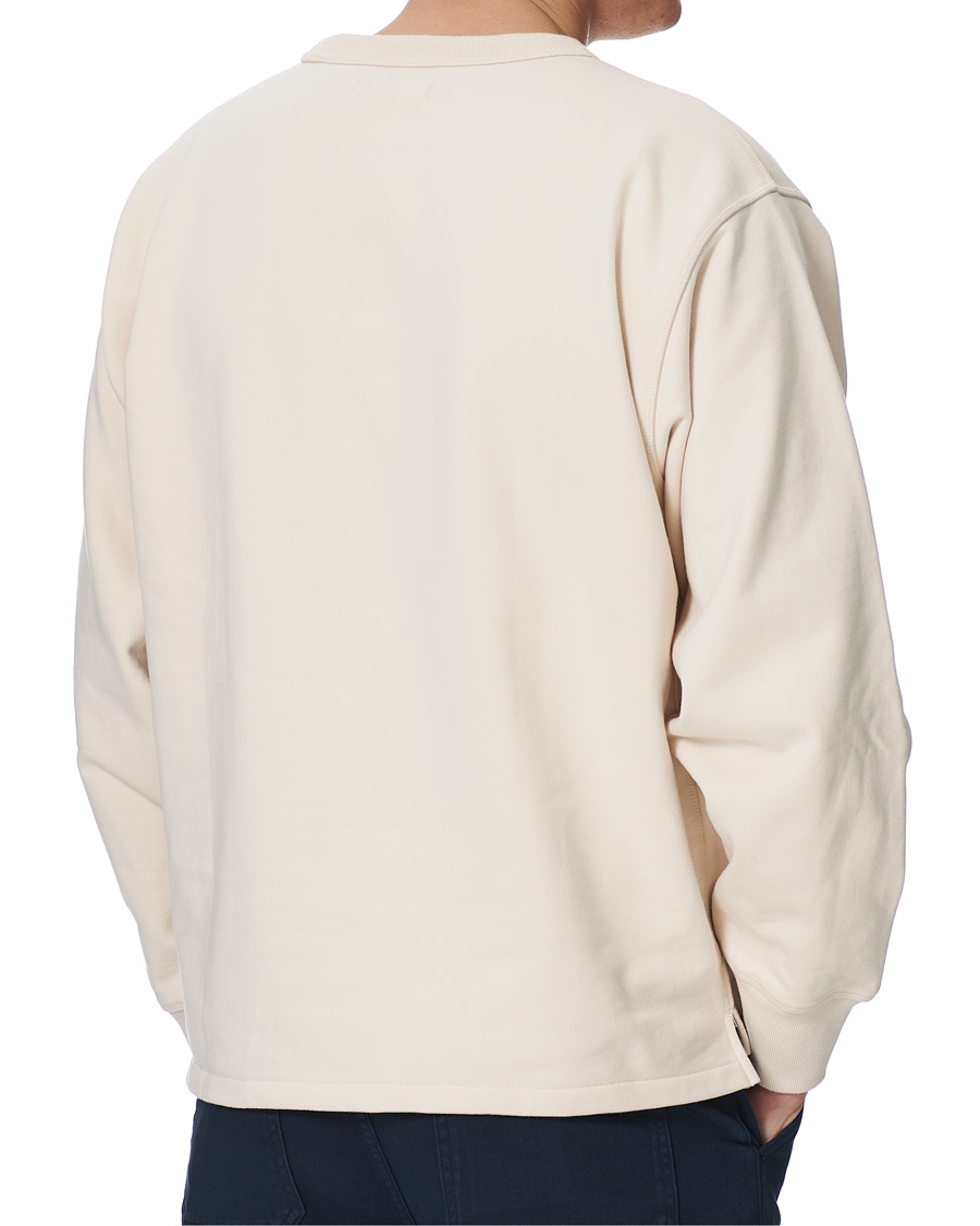 Men | Sweaters & Knitwear | Levi's Made & Crafted | Crew Neck Sweatshirt Oatmeal