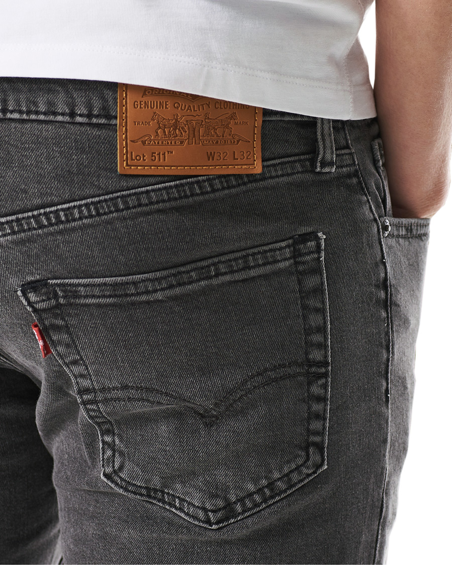 Men | Jeans | Levi's | 511 Slim Fit Stretch Organic Cotton Jeans Storm Rider Adv