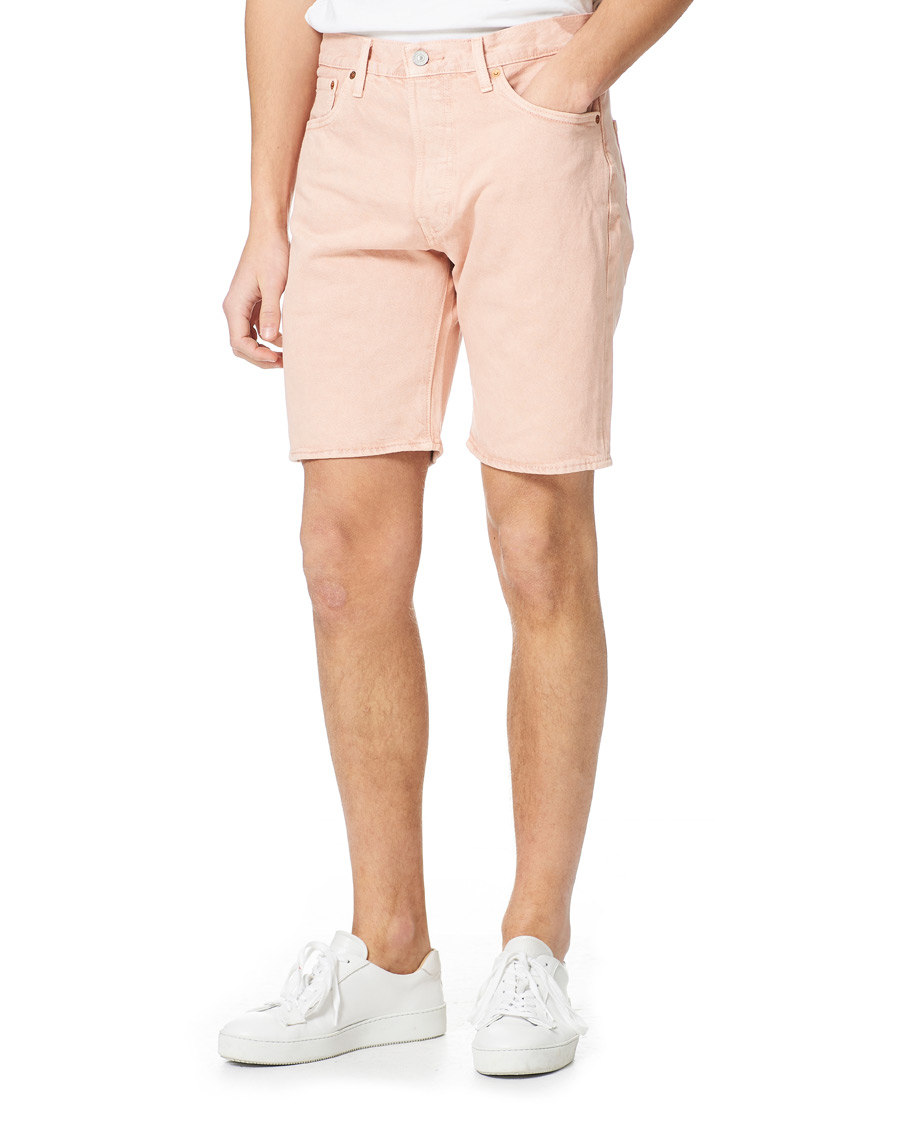 Men | Shorts | Levi's | 501 Denim Stretch Shorts Pink