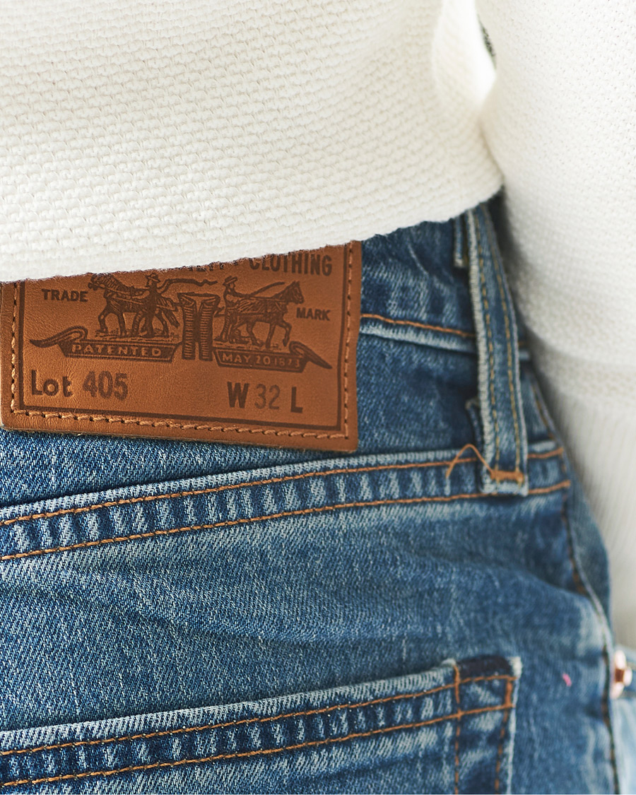 Men | Shorts | Levi's | 405 Denim Stretch Shorts Punsch Line Real Calling