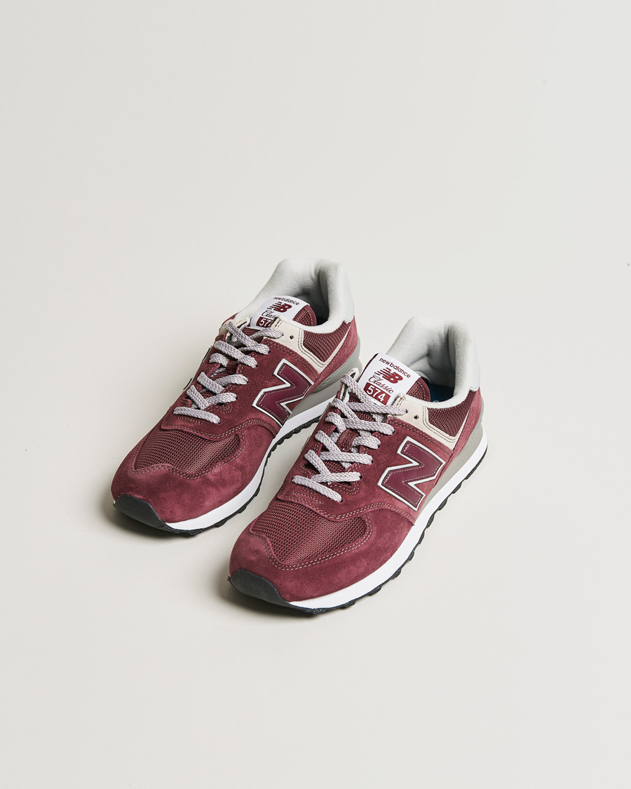 Men | Sneakers | New Balance | 574 Sneakers Burgundy