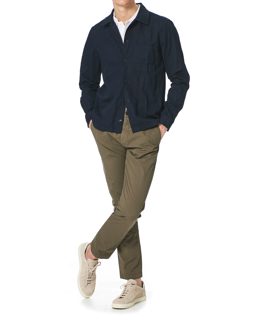Men | Trousers | NN07 | Karl Regular Fit Poplin Chinos Clay