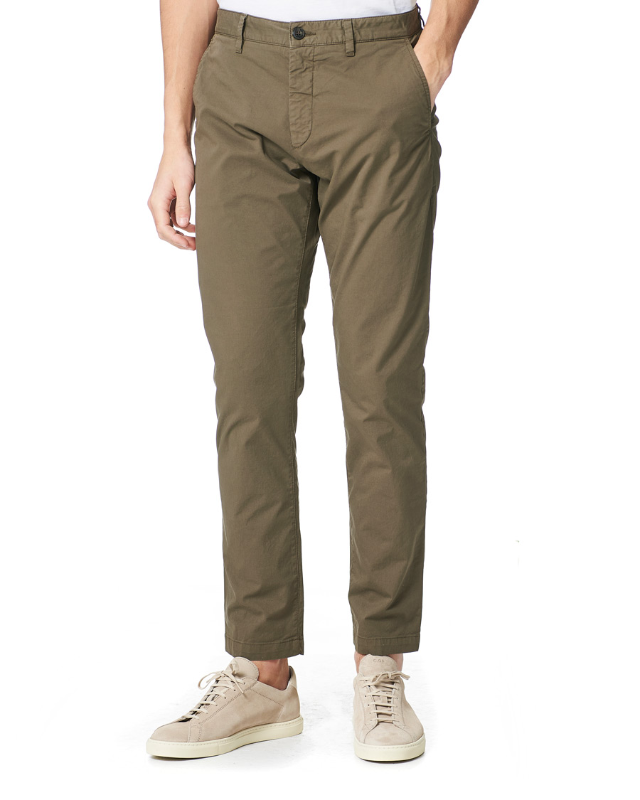 Men | Trousers | NN07 | Karl Regular Fit Poplin Chinos Clay