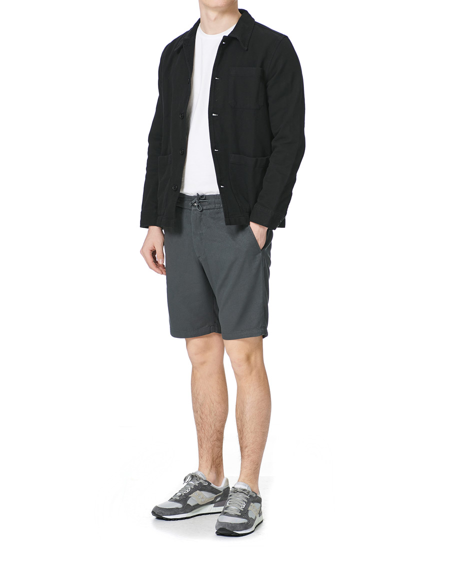Men | Shorts | NN07 | Seb Tencel Drawstring Shorts Concrete
