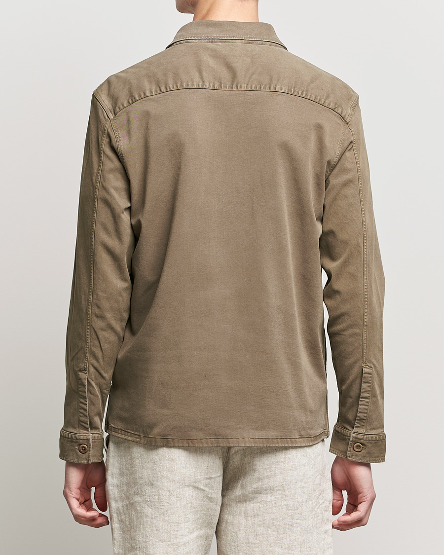 Men | Shirts | NN07 | Bernard Tencel Overshirt Clay