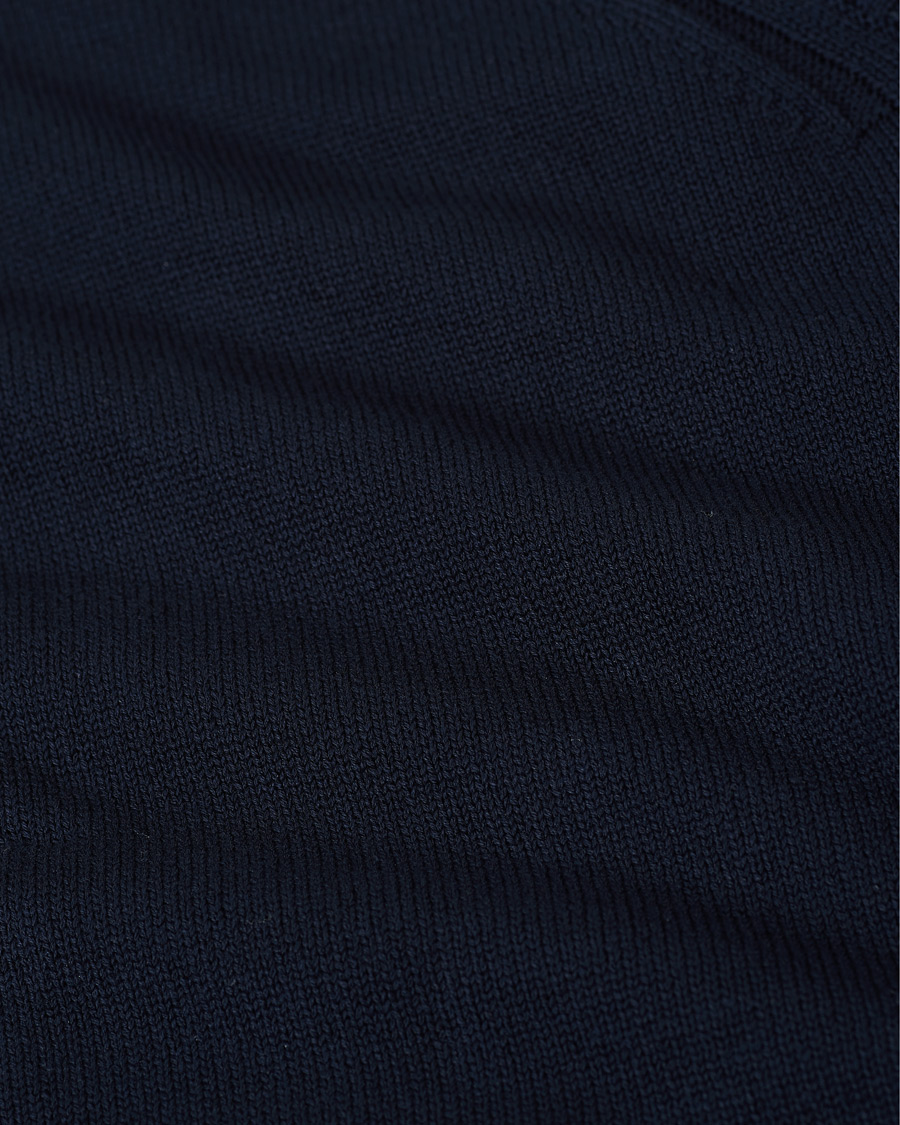 Men | Sweaters & Knitwear | NN07 | Cotton Knitted V-Neck Vest Navy