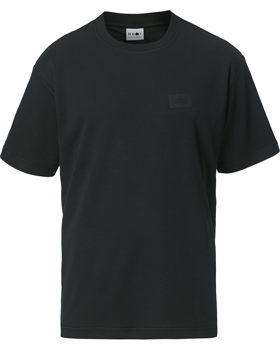 Men | T-Shirts | NN07 | Nat Jersey Crew Neck Tee Black