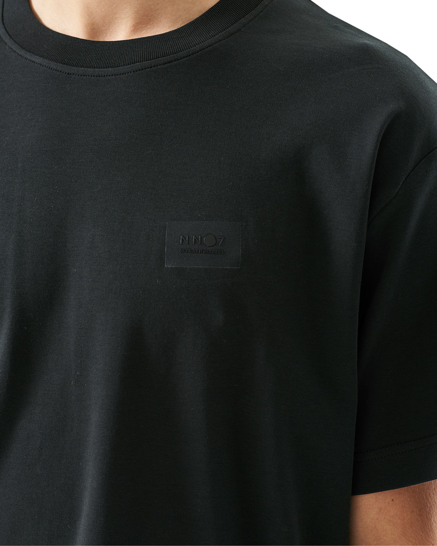 Men | T-Shirts | NN07 | Nat Jersey Crew Neck Tee Black