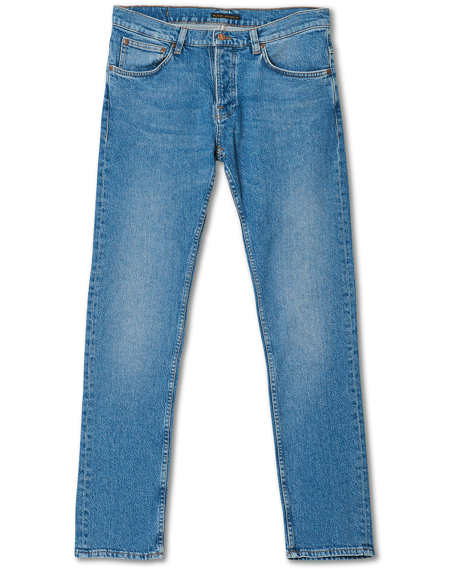 Men | Jeans | Nudie Jeans | Grim Tim Jeans Blue Age