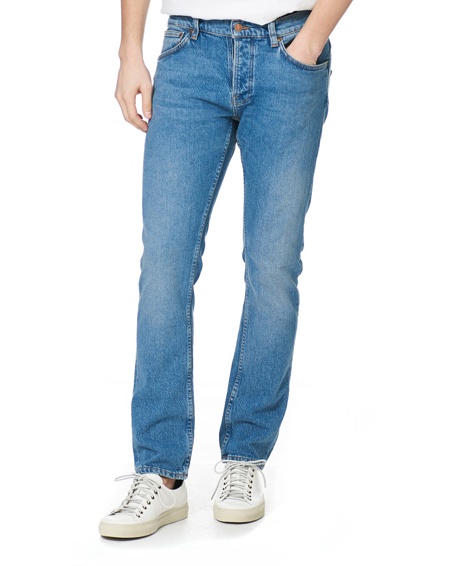 Men | Jeans | Nudie Jeans | Grim Tim Jeans Blue Age