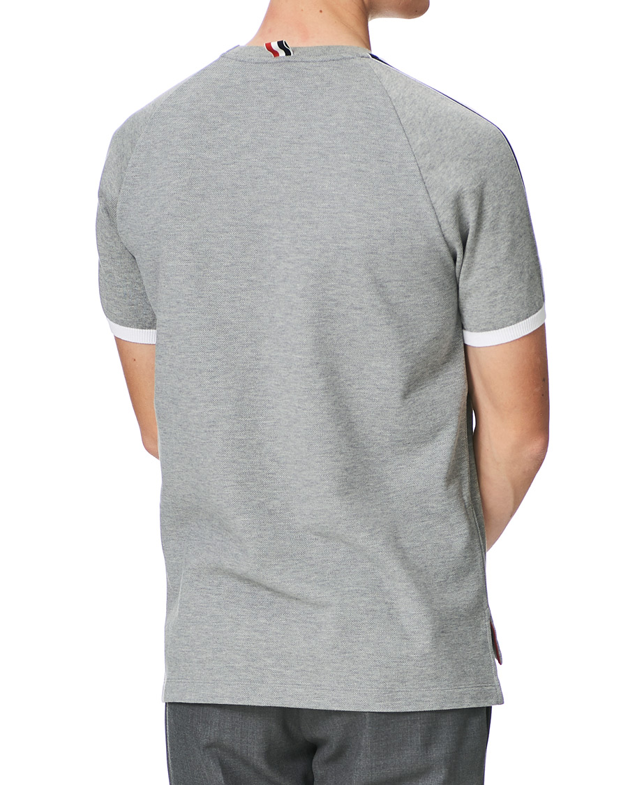 Men | T-Shirts | Thom Browne | Raglan Sleeve T-Shirt Light Grey