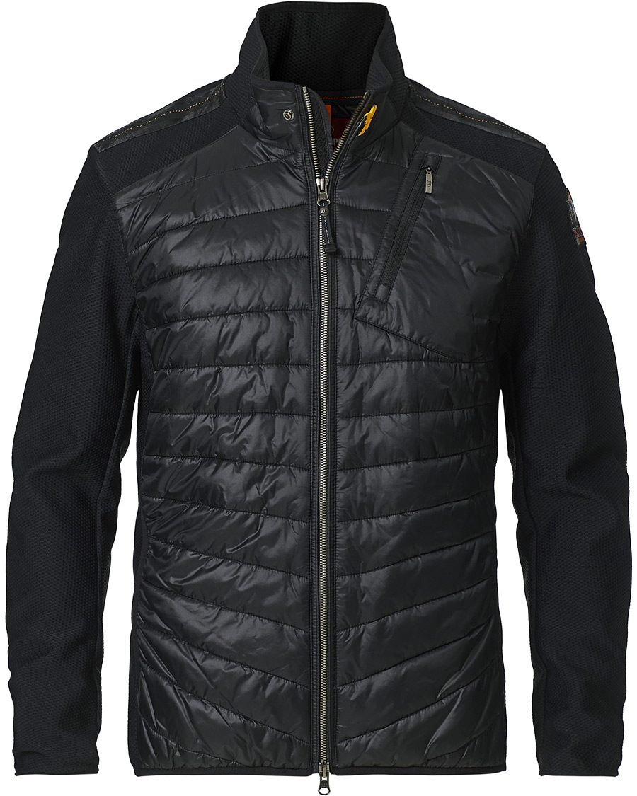 Men | Sweaters & Knitwear | Parajumpers | Jayden Mesh Hybrid Jacket Black