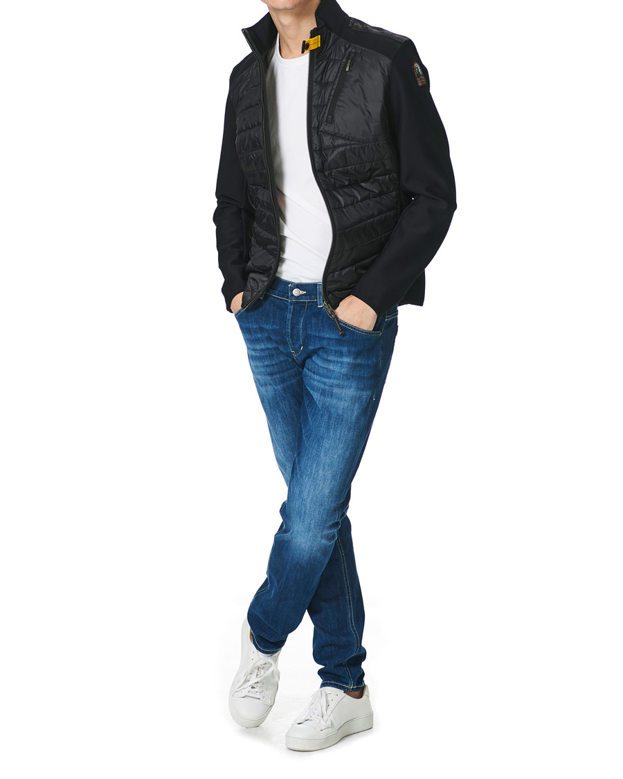 Men | Sweaters & Knitwear | Parajumpers | Jayden Mesh Hybrid Jacket Black