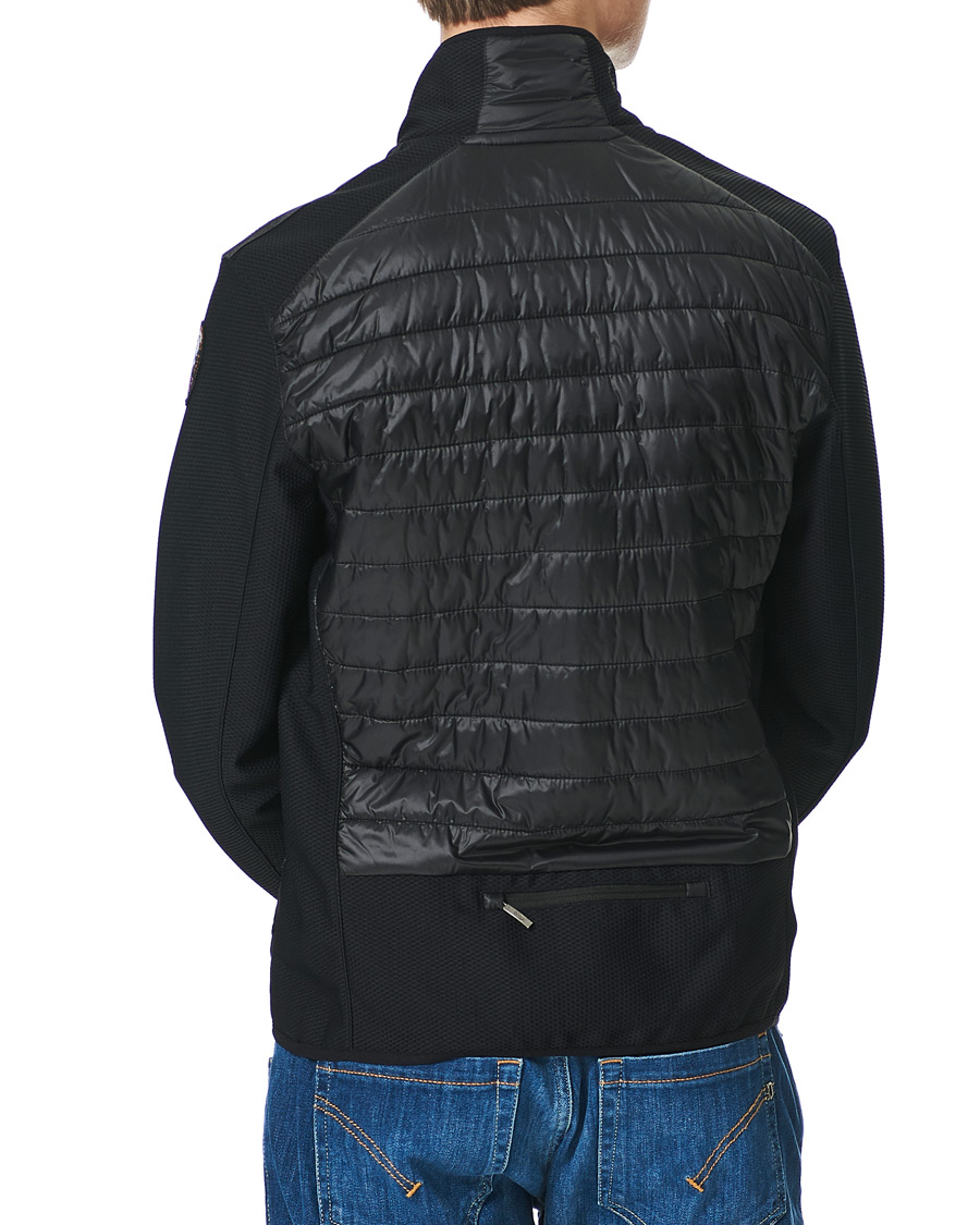 Men | Sweaters & Knitwear | Parajumpers | Jayden Mesh Hybrid Jacket Black