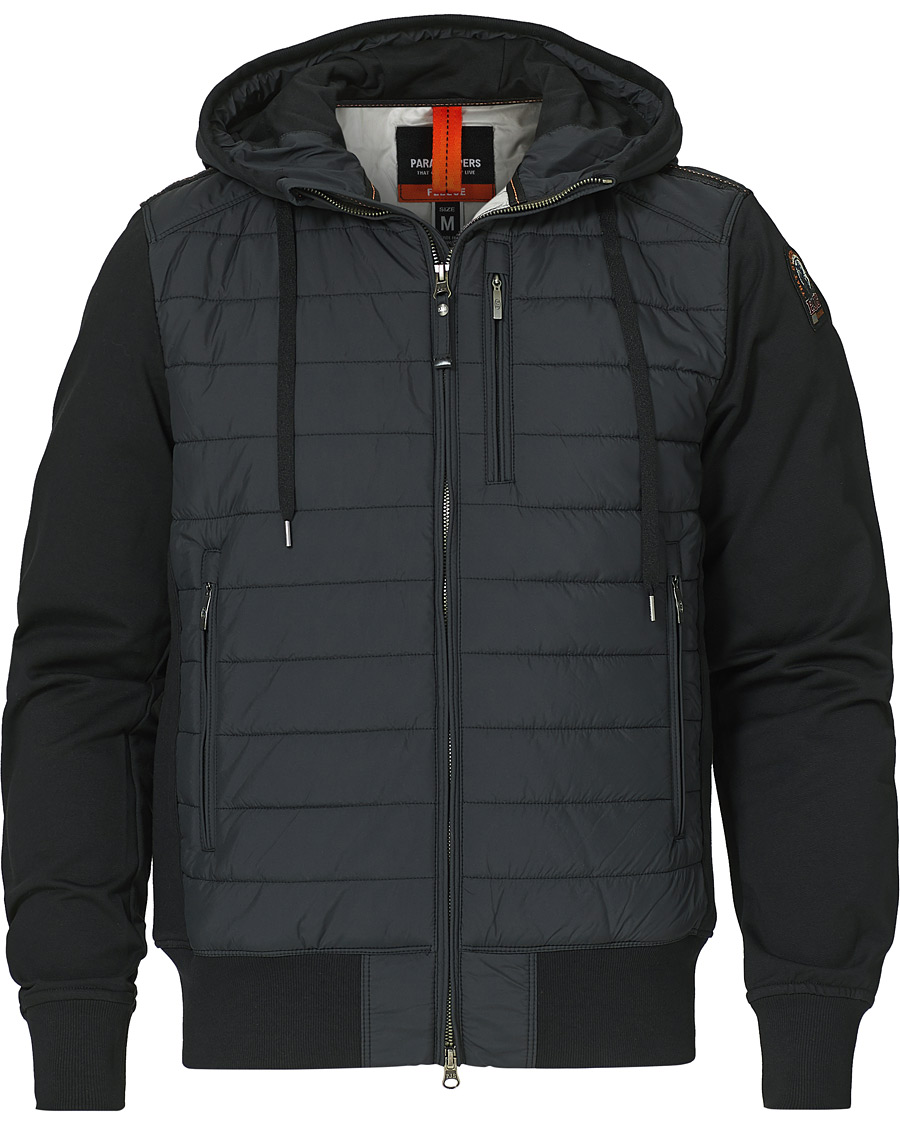 Men | Sweaters & Knitwear | Parajumpers | Ivor Hybrid Jacket Black