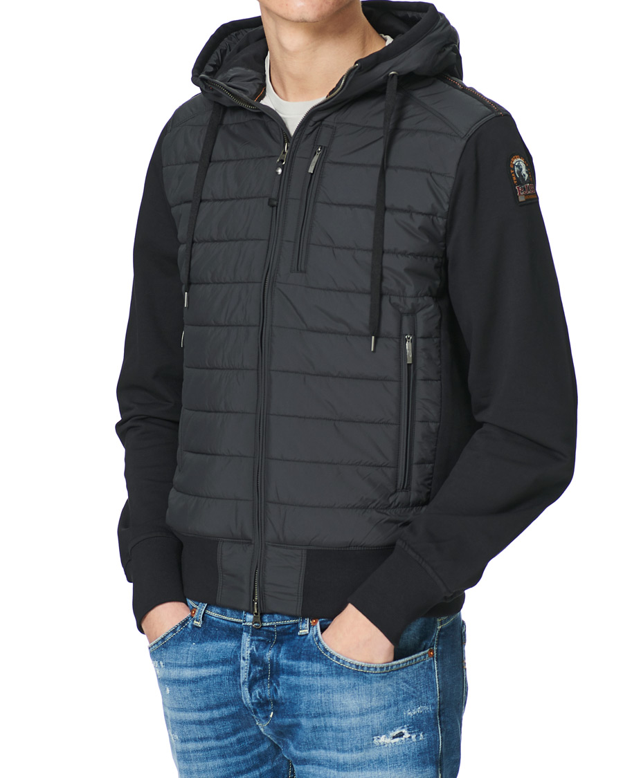 Men | Sweaters & Knitwear | Parajumpers | Ivor Hybrid Jacket Black