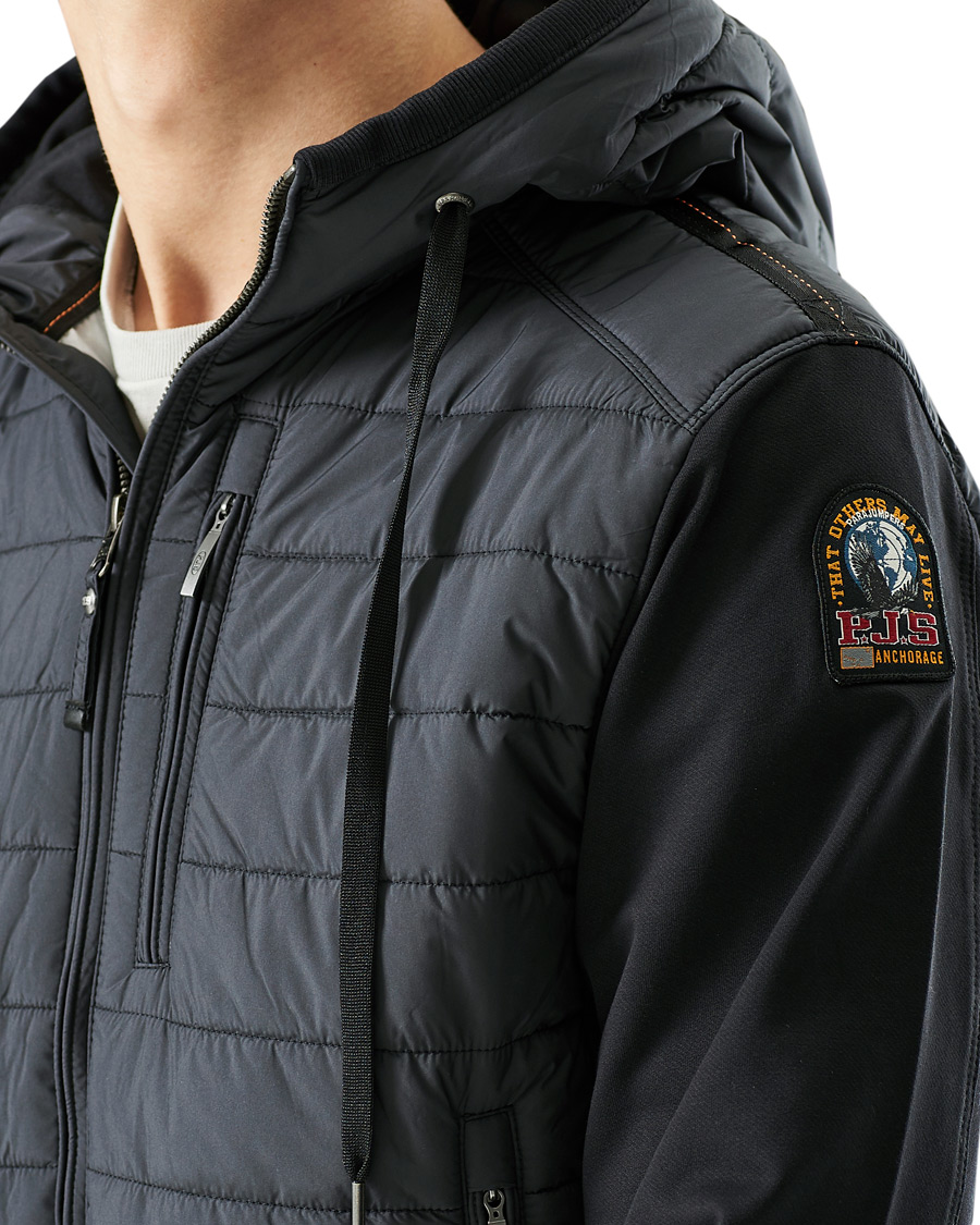 Men | Sweaters & Knitwear | Parajumpers | Ivor Hybrid Jacket Black
