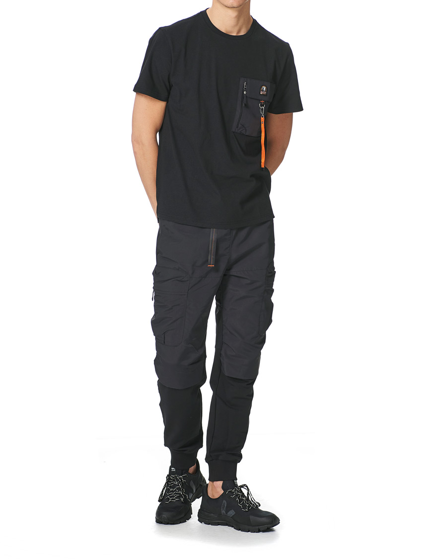 Men | T-Shirts | Parajumpers | Mojave Pocket Crew Neck Tee Black