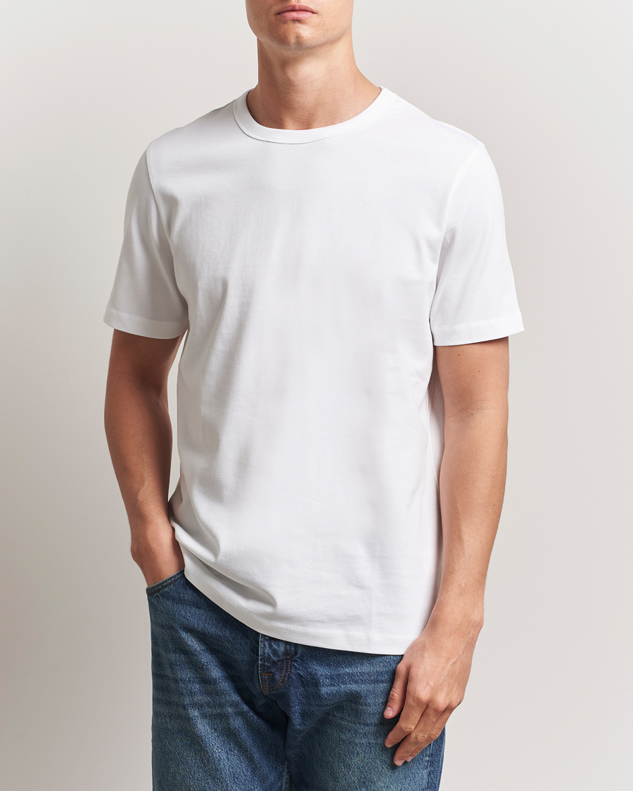 Men | T-Shirts | A Day's March | Heavyweight T-Shirt White