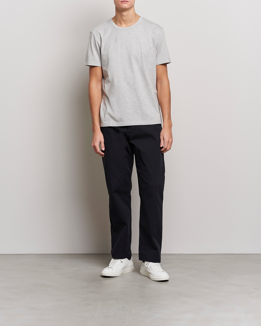 Men | T-Shirts | A Day's March | Classic Fit Tee Grey Melange