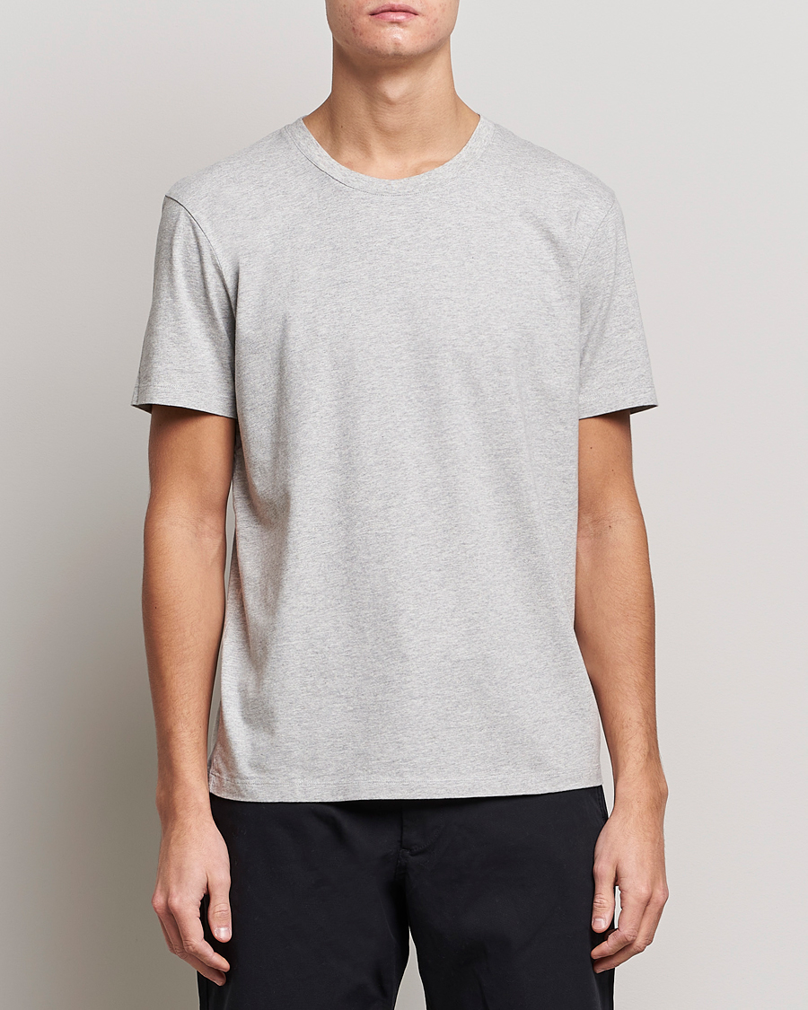 Men | T-Shirts | A Day's March | Classic Fit Tee Grey Melange