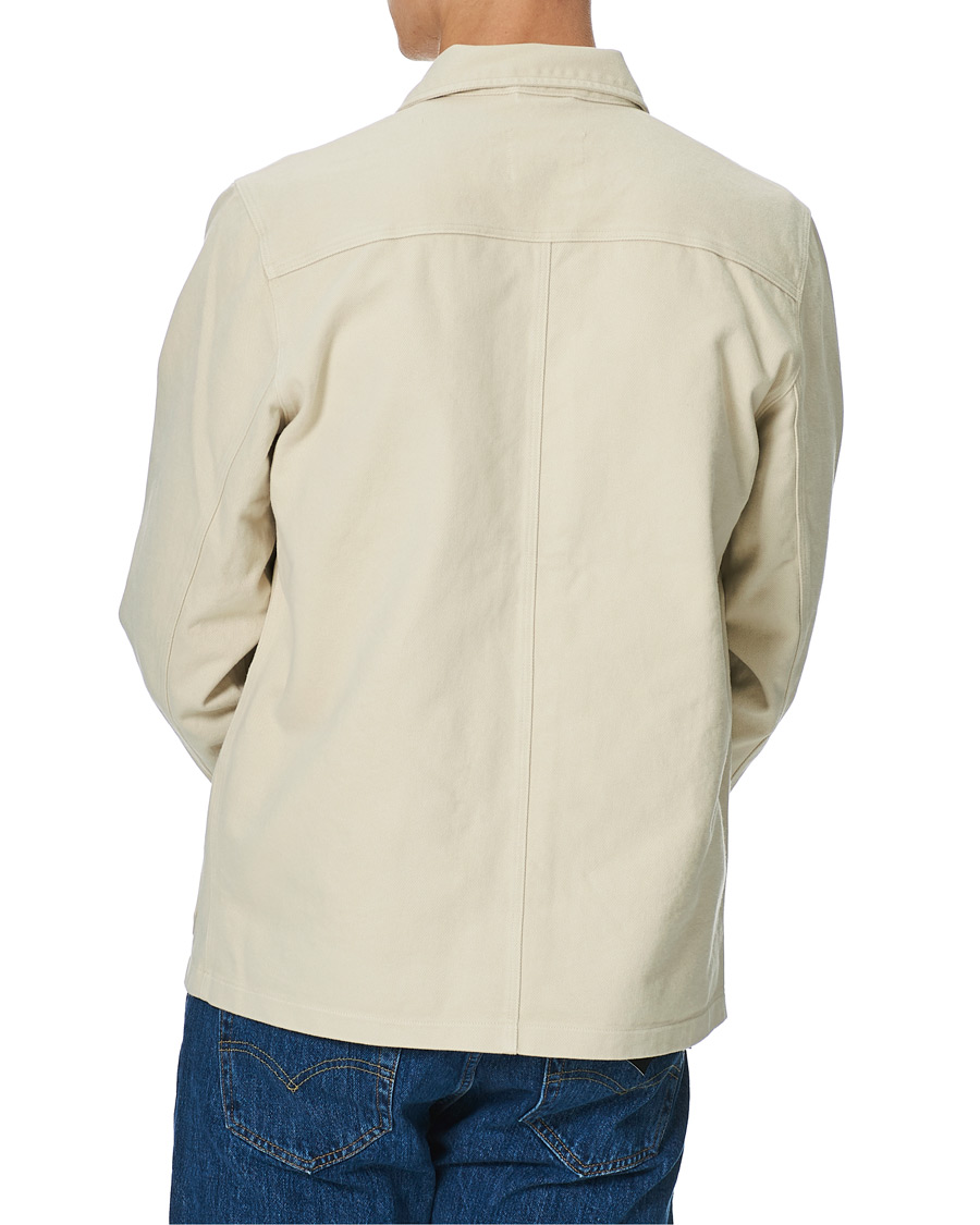 Men | Shirts | A Day's March | Sturdy Twill Patch Pocket Overshirt Desert