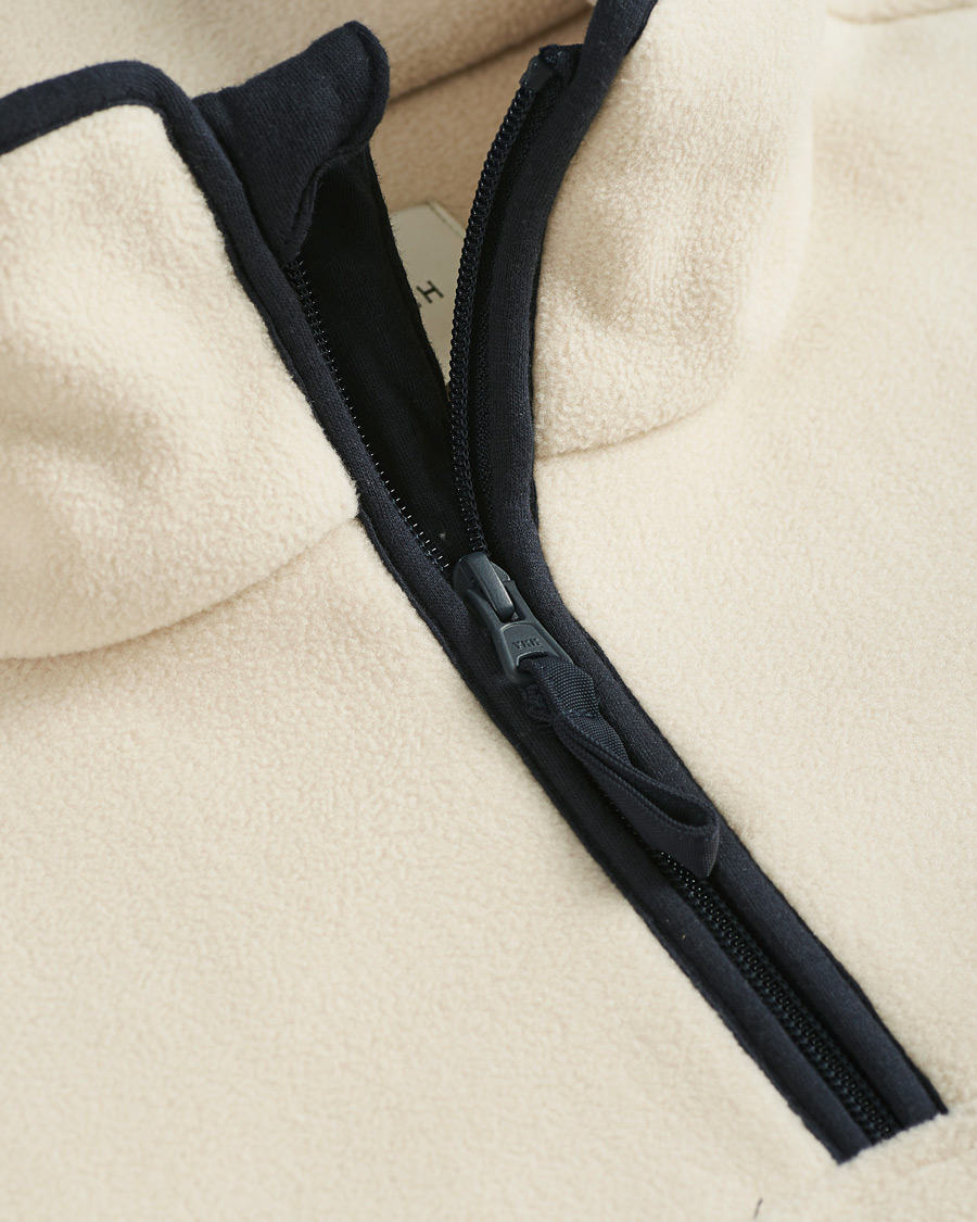 Men | Sweaters & Knitwear | A Day's March | Blackälven Microfleece Half Zip Sand