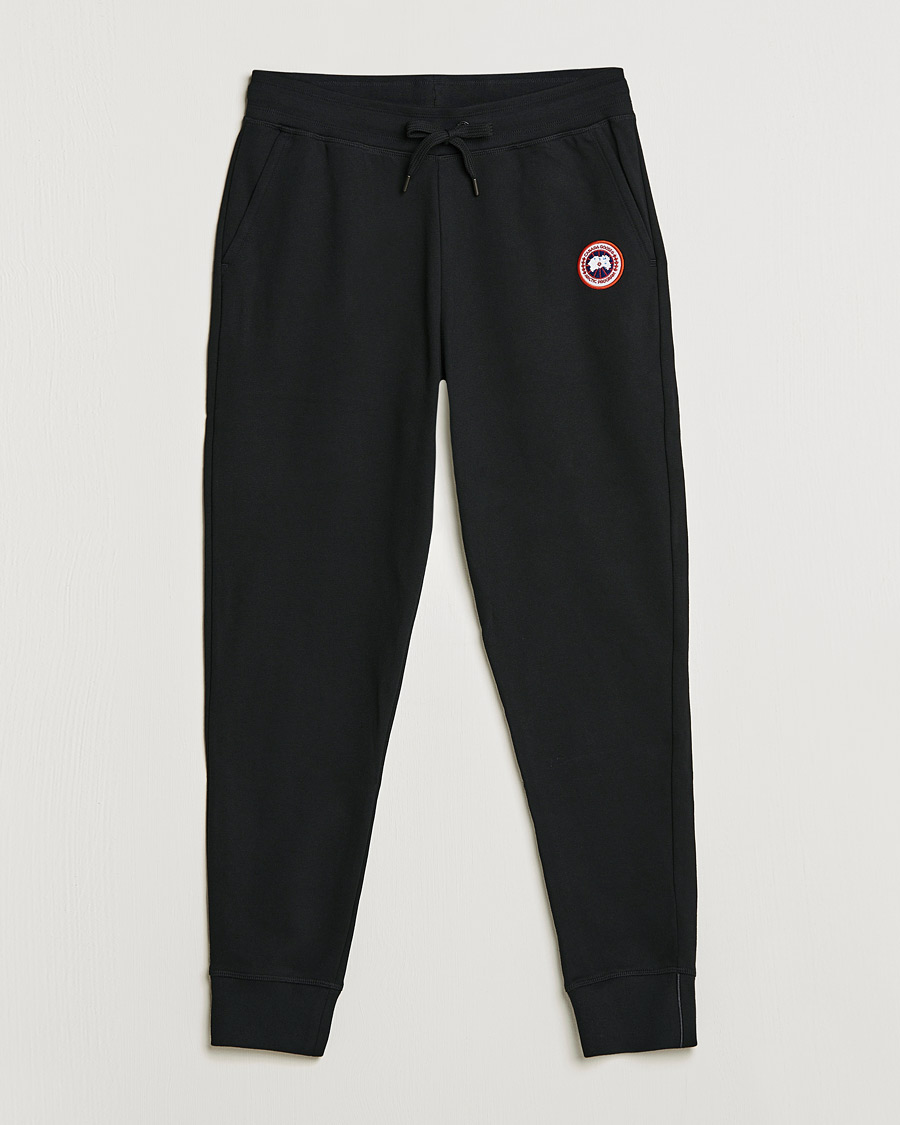 Men | Trousers | Canada Goose | Huron Sweatpants Black
