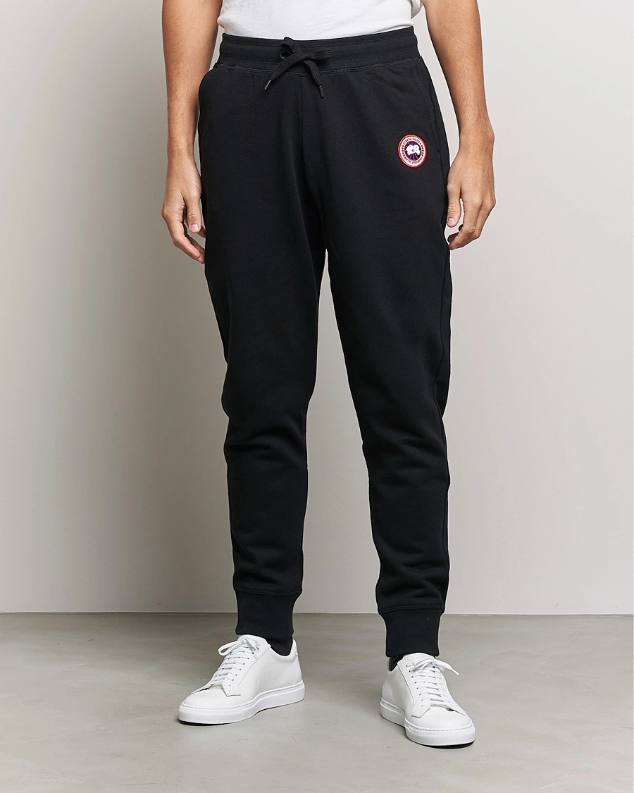 Men | Trousers | Canada Goose | Huron Sweatpants Black