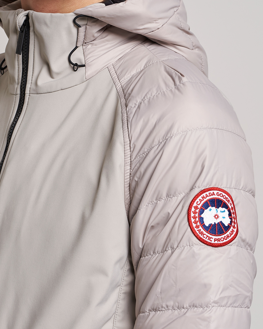 Men | Coats & Jackets | Canada Goose | Hybridge Weyburn Hoody Limestone