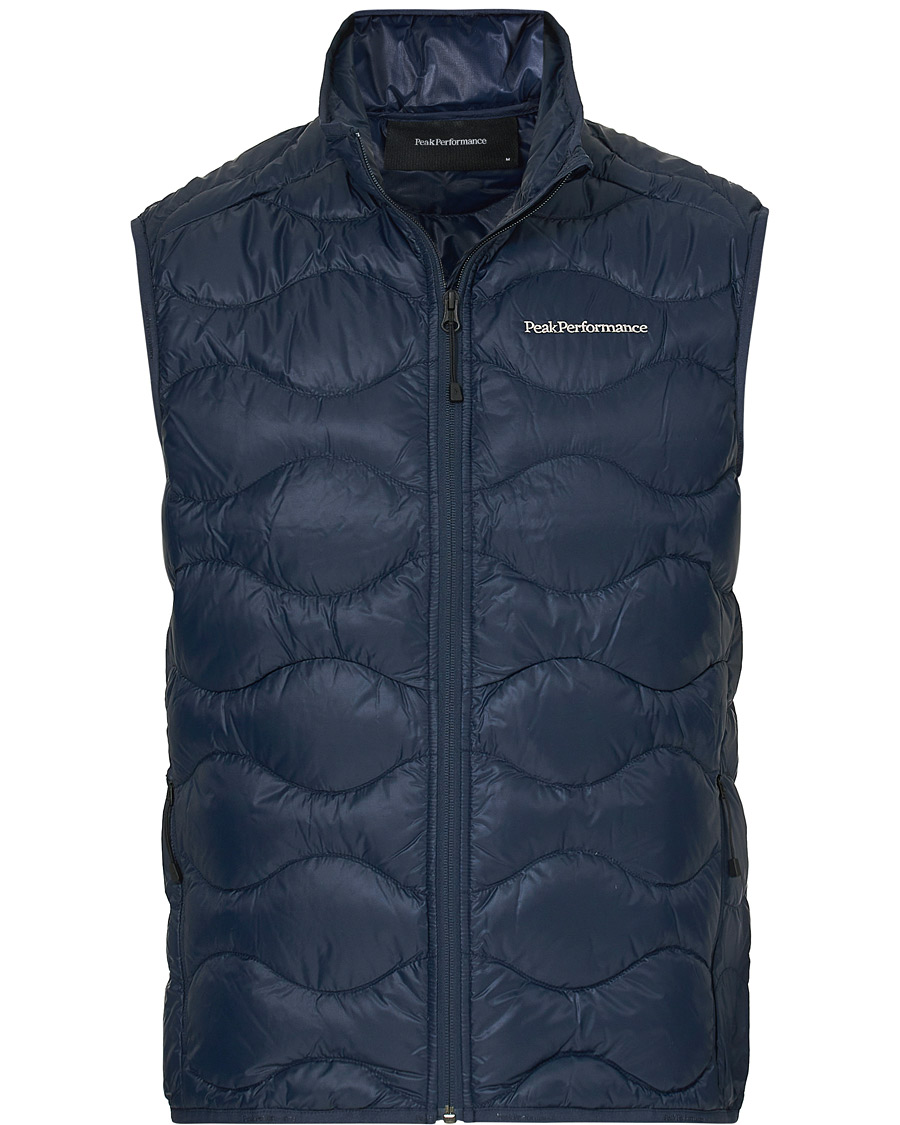 Men | Coats & Jackets | Peak Performance | Helium Vest Blue Shadow