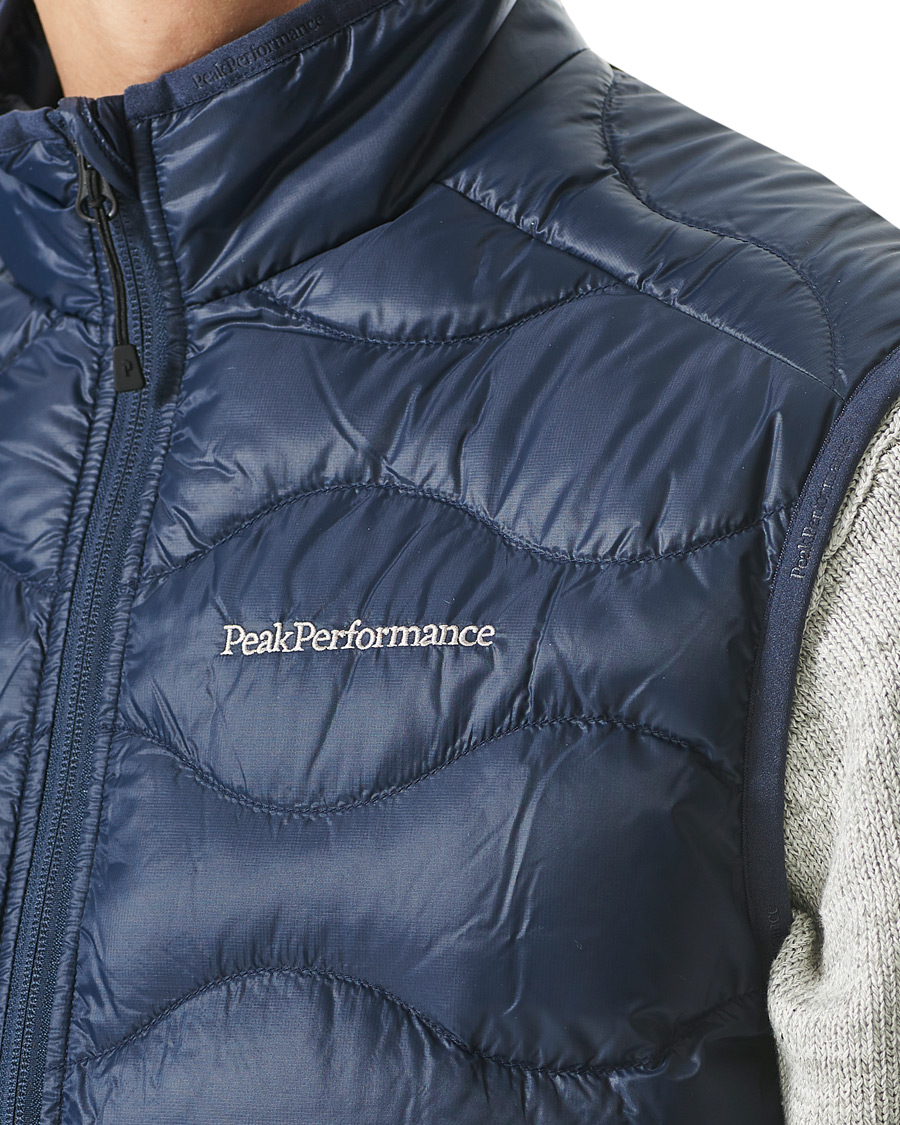 Men | Coats & Jackets | Peak Performance | Helium Vest Blue Shadow