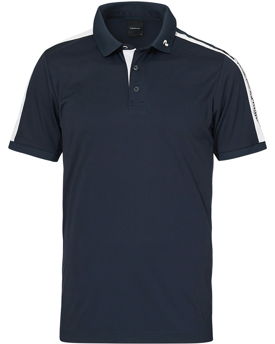 Men | Polo Shirts | Peak Performance | Player Polo Blue Shadow