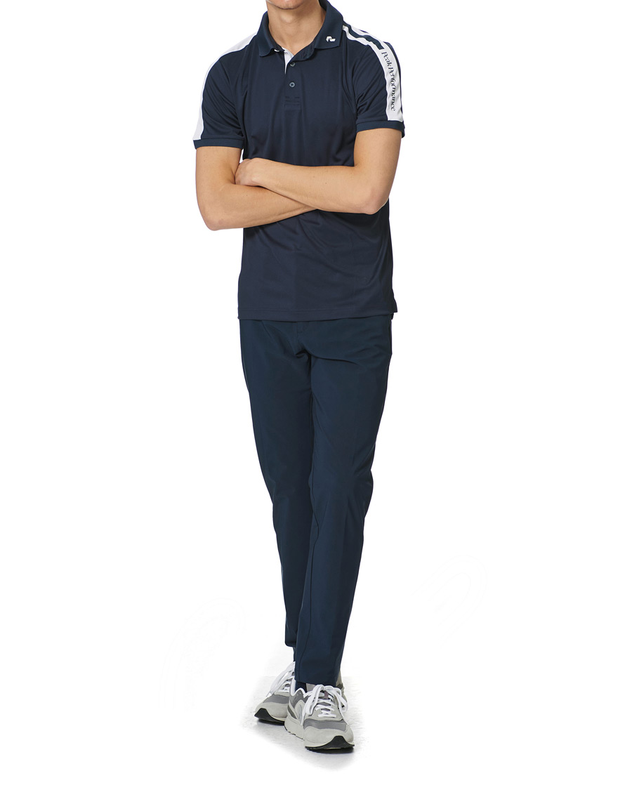 Men | Polo Shirts | Peak Performance | Player Polo Blue Shadow