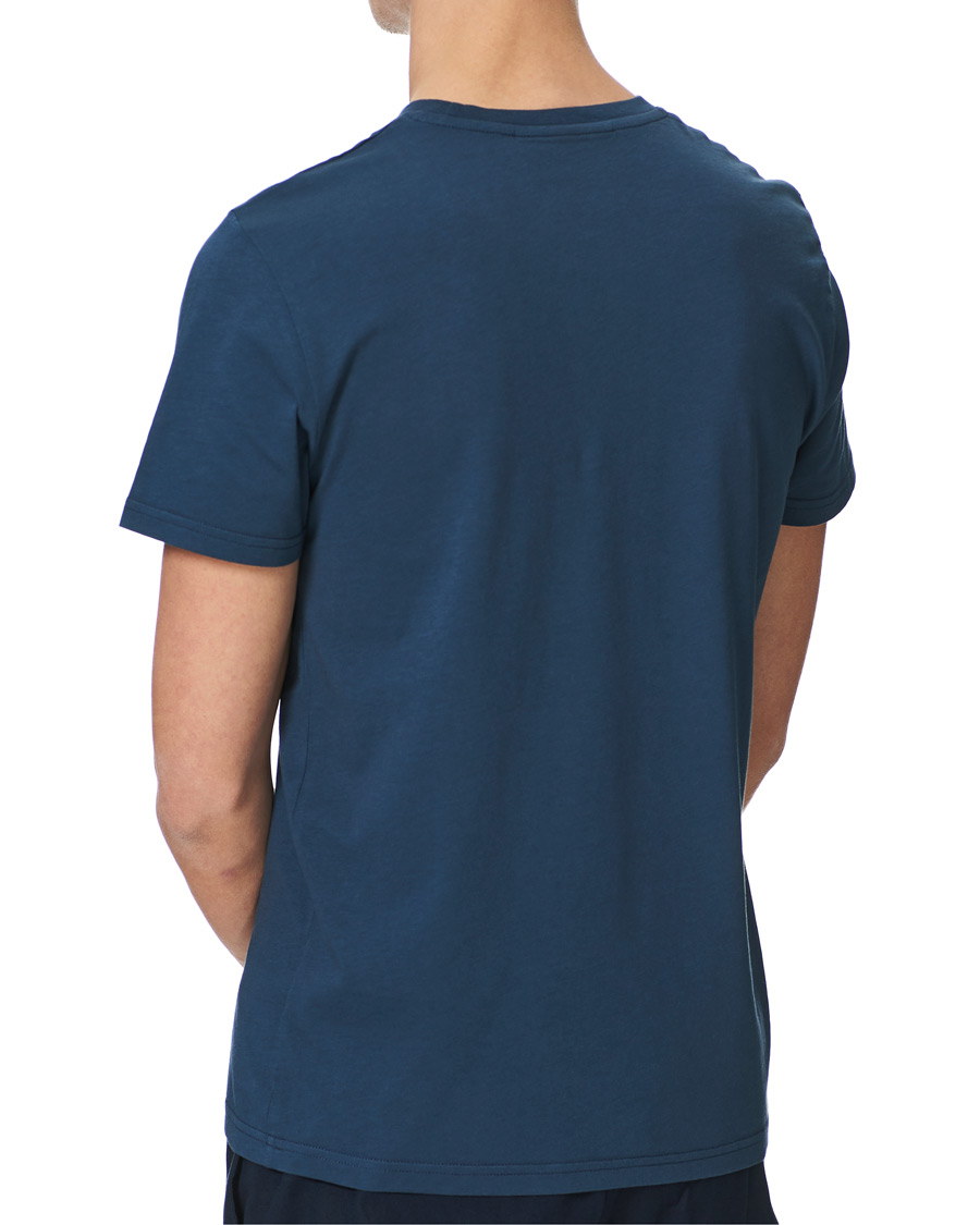 Men | T-Shirts | Peak Performance | Original Logo Crew Neck Tee Blue Steel